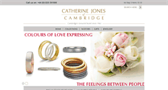 Desktop Screenshot of catherinejones.com